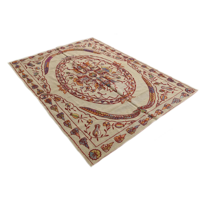Tapis ivoire 5x8 Perry