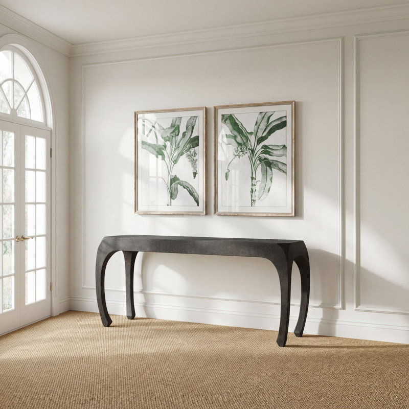 «Blissful Banana Tree», art mural encadré, 2 styles variés