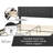 DeCoro Chicago Modern Tufted Upholstered Platform Bed-235688529-237924061