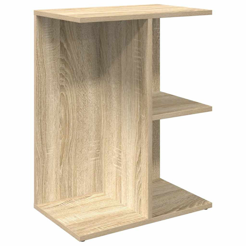 Sayaka 46.5 cm W Bedside Table, Sonoma Oak, Set of 2