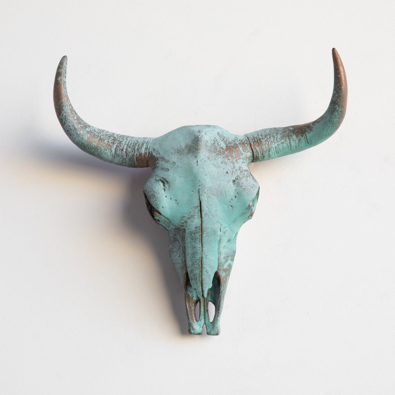 Handmade Rustic Animals Wall Decor on Resin, Green