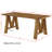 63-inch Farmhouse Wooden Executive Desk With Sturdy Legs