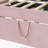 Twin Size Velvet Upholstered Daybed with Pop Up Trundle | Pink-5550584-5550587