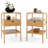 Elies 16'' W Solid Wood Nightstand