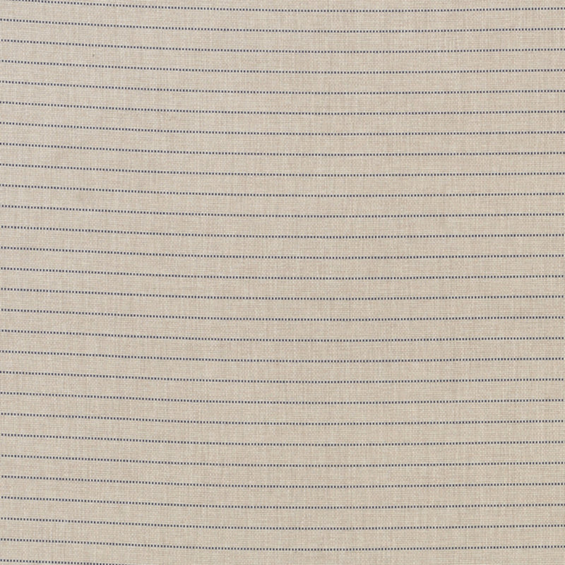 Tissu intérieur / extérieur à rayures Manning, Bleu / Naturel