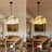 3 - Light Floral Chanddelier Dimmable