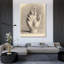 «A Hand Drawn from Plaster» par Dankvart Dreyer - Art mural sur toile tendue avec châssis-1870757836