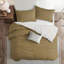 Ensemble de couvre-lit et 2 oreillers en microfibre Elbasan Gold-62714043