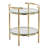 Kayson Glass Tray Top End Table