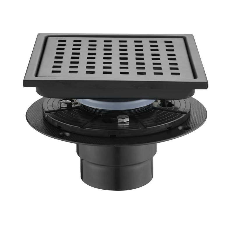 6'' W Grid, Matte Black