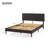 Roheel Upholstered Platform Bed with Diamond Channel Tufting-1809773955-1809773953