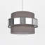 Kinvara Fabric Semi Flush Mount-2056977292