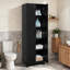 Armoire de rangement d'appoint avec tablette réglable-1403230604