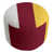 Blanc / marron / jaune