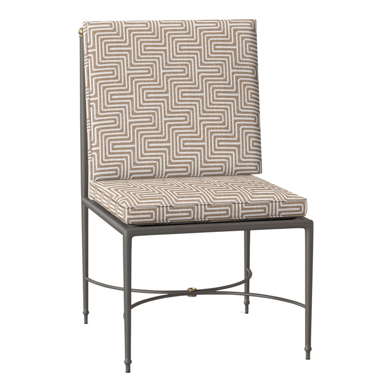Chaise d'appoint en aluminium Roma, Welt, Perigold clé personnage minéral