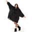 Aatos Velosso Snug Oversize Faux Fur Shaggy Hoodie Blanket Thermal Cosy with Pocket-491402349