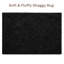 Solid Colour Machine Tufted Shag Area Rug-1199821626