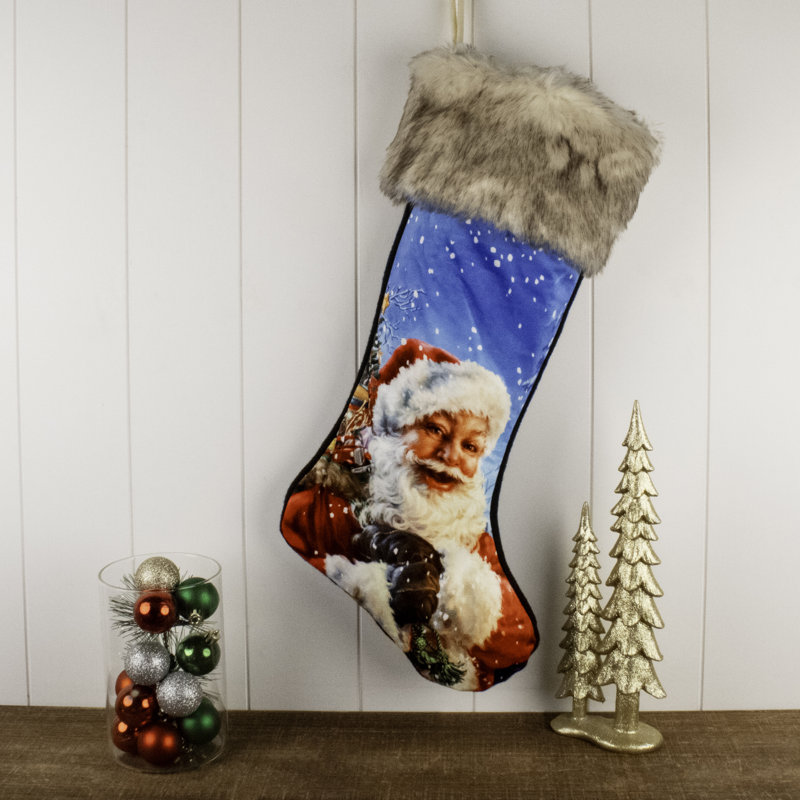 Chaussette de Noël père Noël