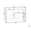 Grebasch Metal Base Writing Desk