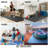 CAP Interlocking Exercise Foam Mats, 72 SQ.FT Diamond, TATAMI, T-Pattern 1-Inch Thickness Tiles-98182565