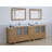  96" Double Bathroom Vanity Set with Mirror-106870216
