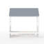 Lit simple en bois avec lit gigogne simple