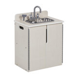 ECR4Kids Play Kitchen Sink, Wooden Playset