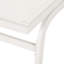Ensemble de chaise longue d'extérieur en filet avec dossier réglable et structure en aluminium léger