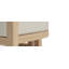 Emory Single Acacia Wood Club Lounge Chair With Light Teak Finish