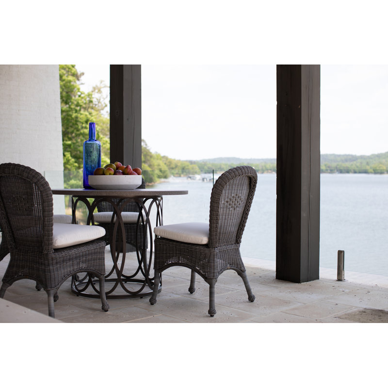 Ella 28.75" Round Aluminum Table Base