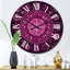Horloge murale en métal Troisième œil Chakra-93379035