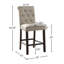 Chaise de salle à manger parsons rembourrée touffeté Whiling-1370337707