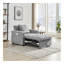 Trois-en-un canapé-lit pliant canapé-lit réglable en arrière dans un canapé inclinable lit simple adulte moderne lit couchette-676544783