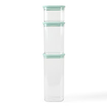 Martha Stewart Siobhan 3 Piece Acrylic Storage Container Set