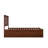 Huntsville Solid Wood Platform Bed with Footboard & Full Roll Out Trundle-1373181424