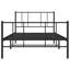 Latitude Metal Bed Frame with Headboard and Footboard-336784562-387664420