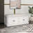 Hippolytus 42.7"Wood Storage Shoe Bench with 4 Doors and Adjustable Shelves and Removable Cushion-1603002858