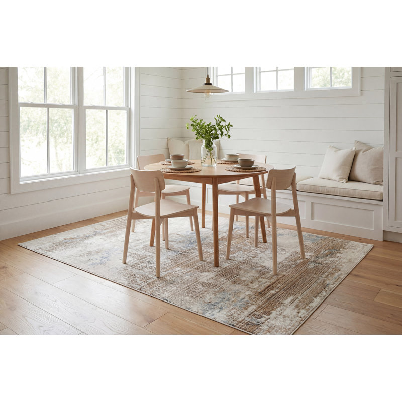 Abstract Rug, Rectangle 5'2" x 7'