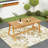 Modern Outdoor Dining Table