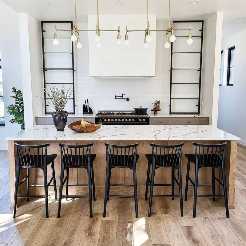  25'' Solid Wood Counter Stool