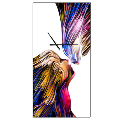 Metaphorical Mind Painting - Modern wall clock