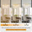 Lustre en cristal doré