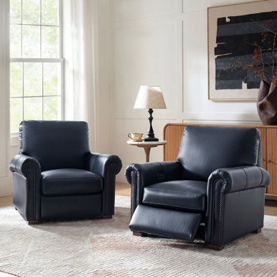 Fauteuil inclinable en cuir véritable d'Igon Motion