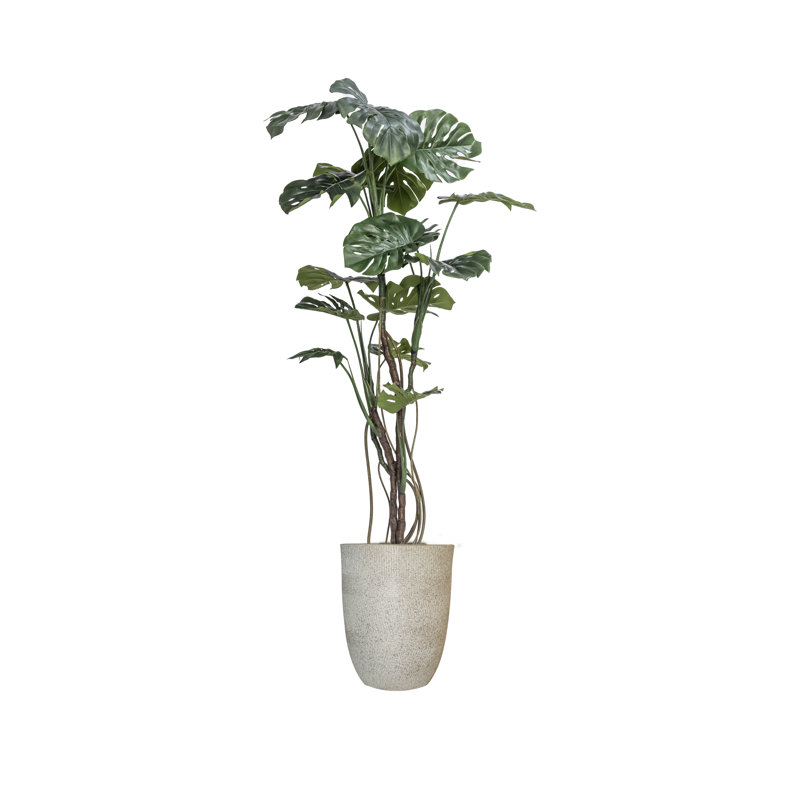 79 po Faux Philodendron plante en pot