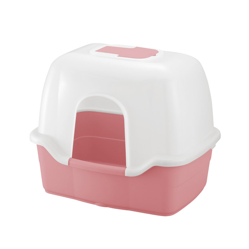 Bac à litière pour chat Paw Trax, Rose saumon