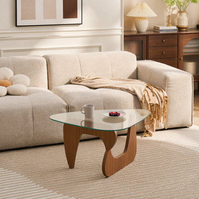 Table basse de style campagnard Mid-Century