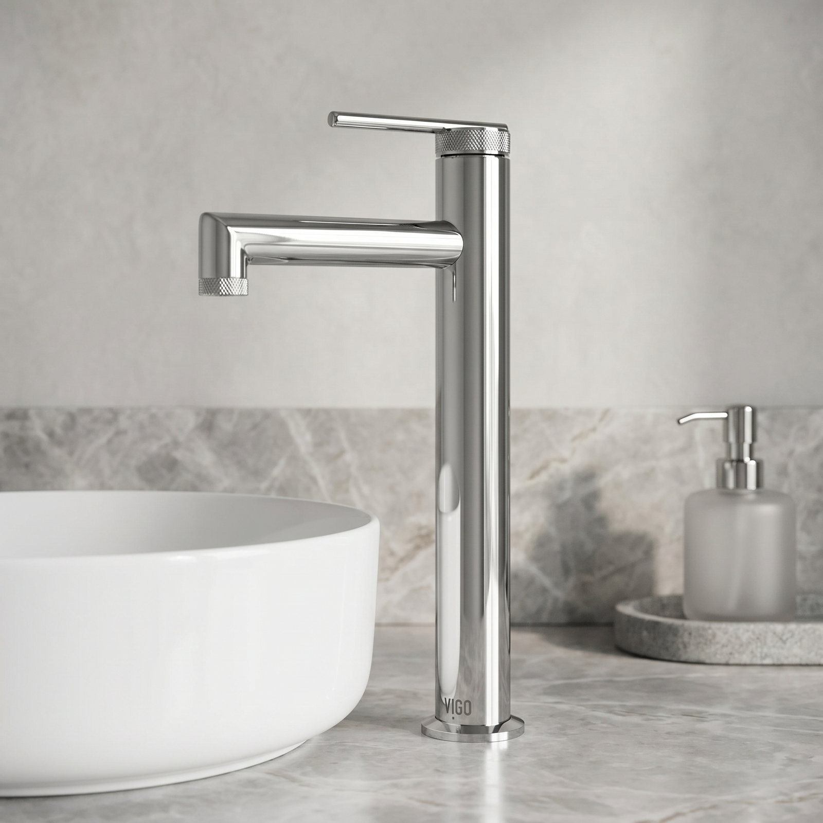 Sterling Vessel Bathroom Faucet, Chrome