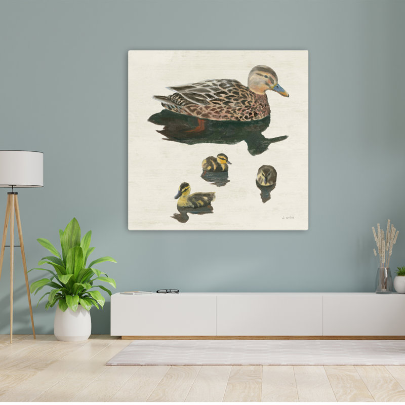 Waters Edge Iii, art contemporain, H 48 po x l 48 po