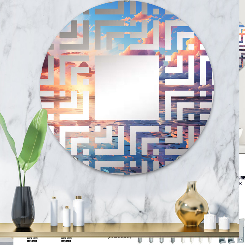 Circle Mirror, 31.4" x 31.4"
