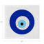 Evil Eye Hemstitch 22" Linen/Cotton Napkin